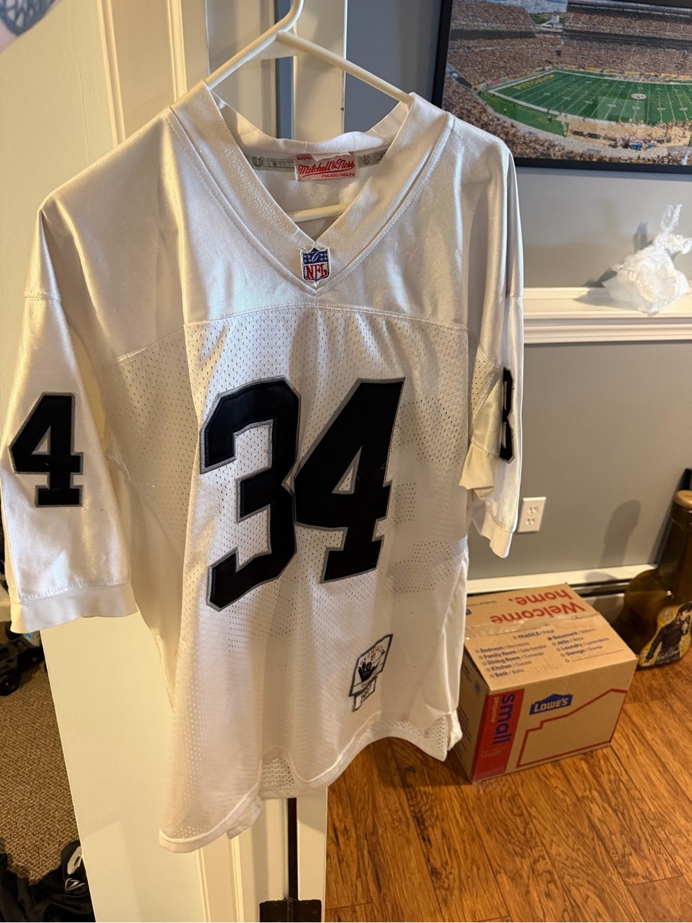 Bo Jackson raiders jersey